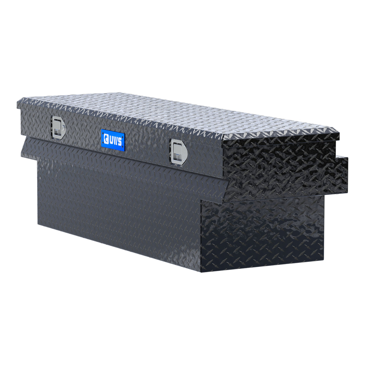Gloss Black Aluminum 60" Notched Utility Chest Box