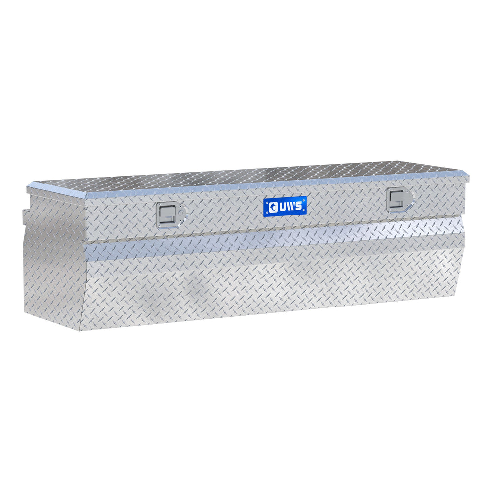 Bright Aluminum 60" Wedge Utility Chest Box