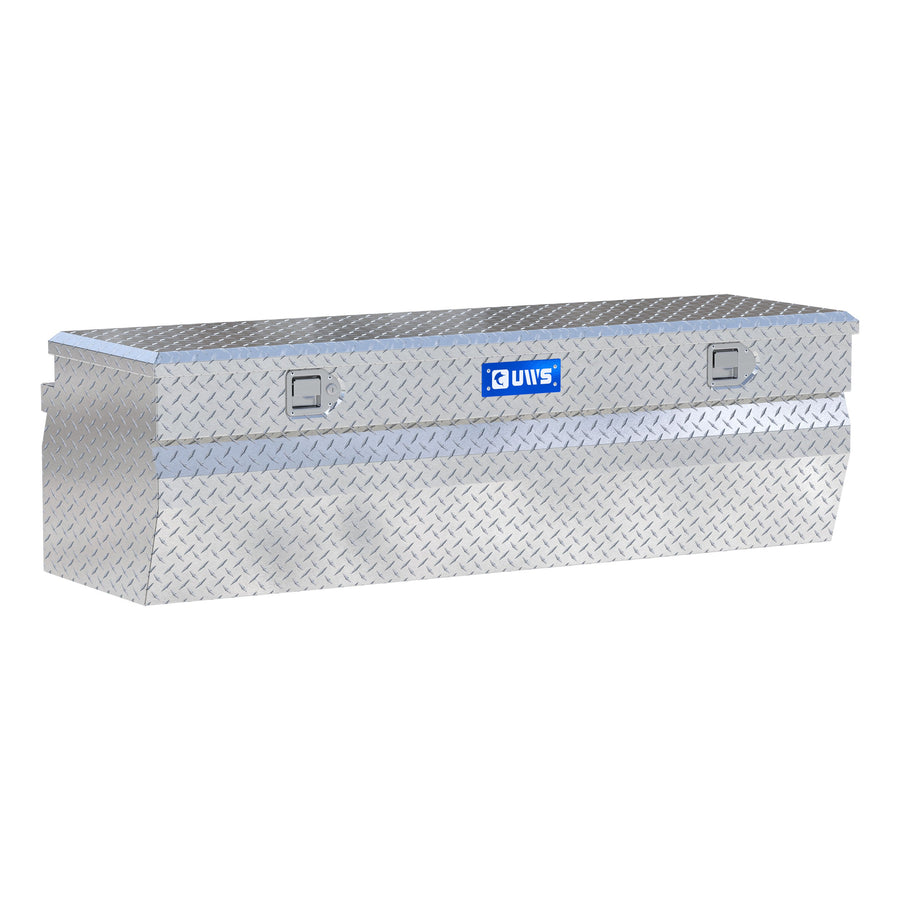 Bright Aluminum 60" Wedge Utility Chest Box