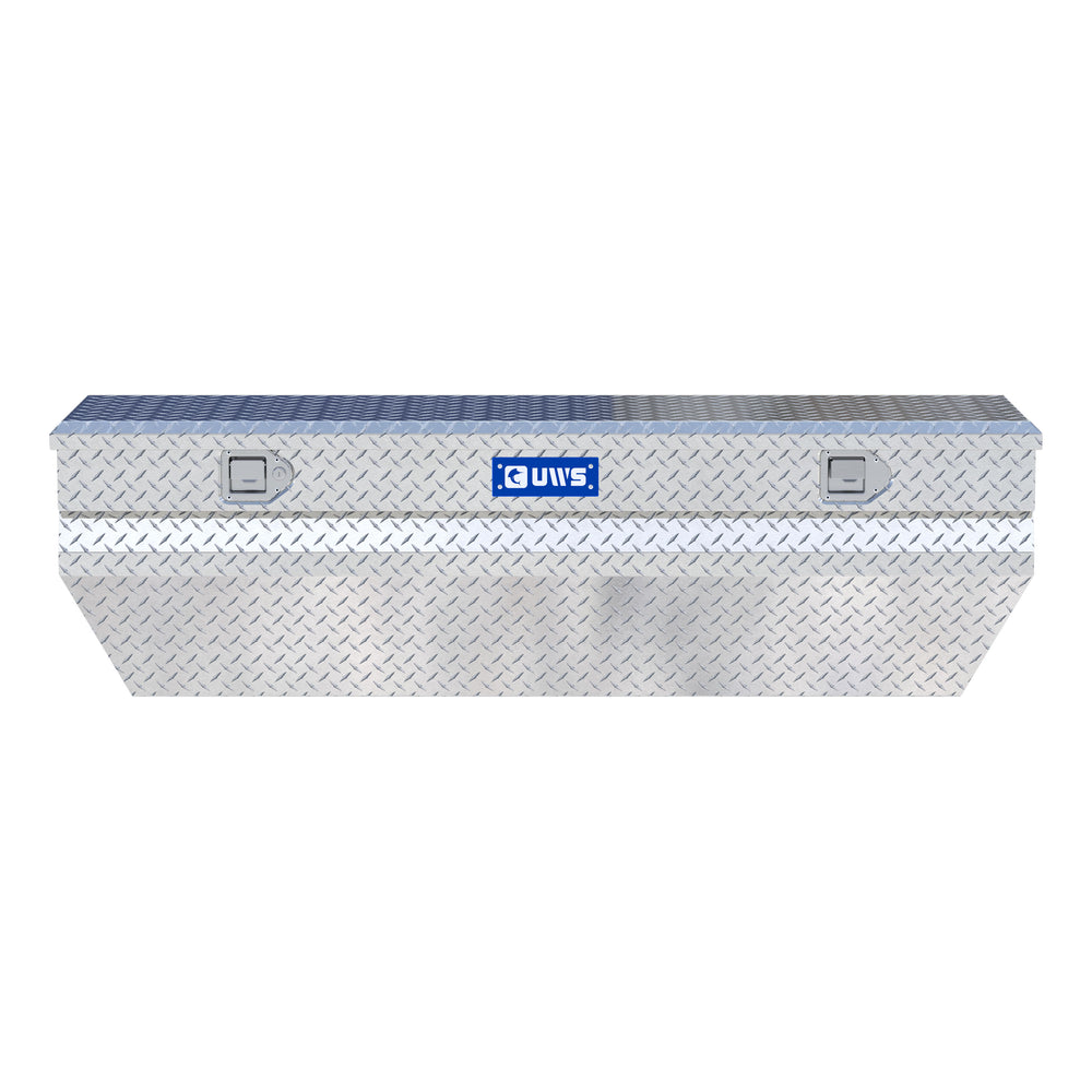 Bright Aluminum 62" Wedged Angled Utility Chest Box