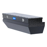 Gloss Black Aluminum 62" Wedged Angled Utility Chest Box