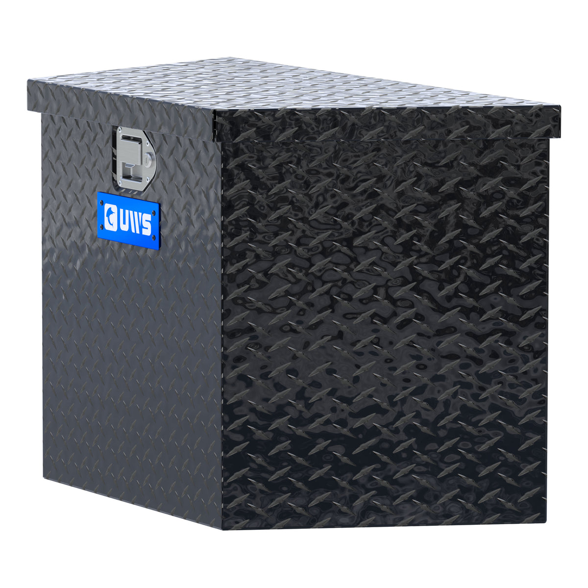 Gloss Black Aluminum 34" Trailer Tongue Box