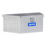 Bright Aluminum 34" Trailer Tongue Box with Low Profile