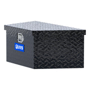 Gloss Black Aluminum 34" Trailer Tongue Box with Low Profile