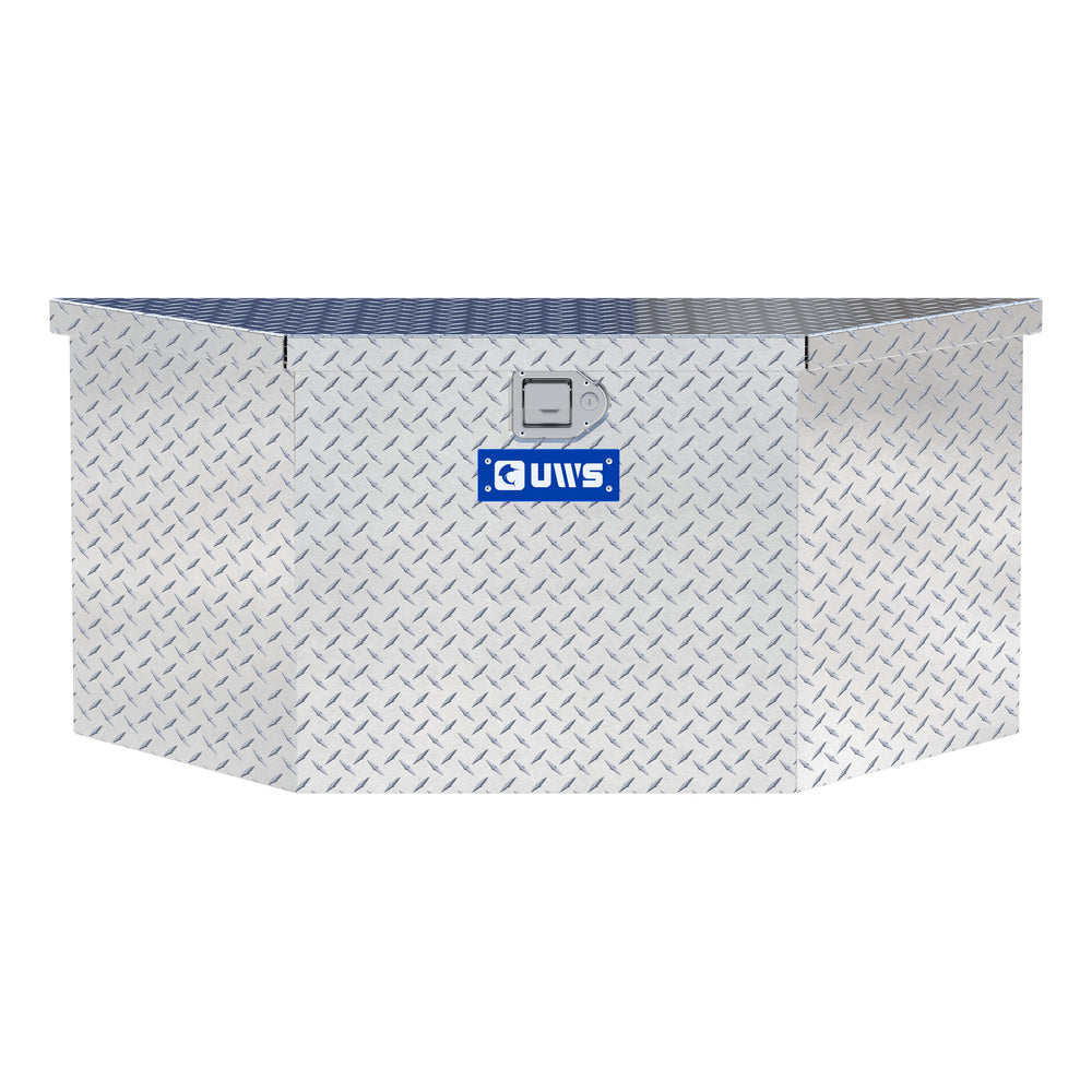 Bright Aluminum 49" Trailer Tongue Box