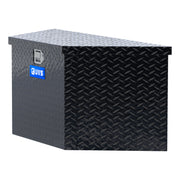 Gloss Black Aluminum 49" Trailer Tongue Box