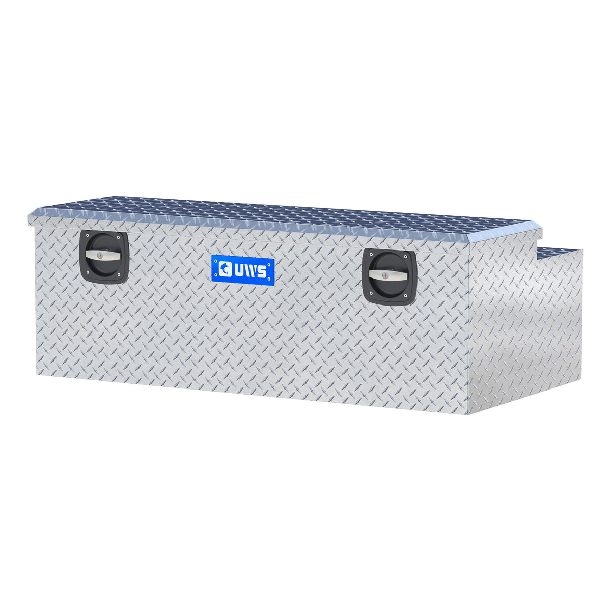 Bright Aluminum Secure Lock 48" Under Tonneau Chest Box
