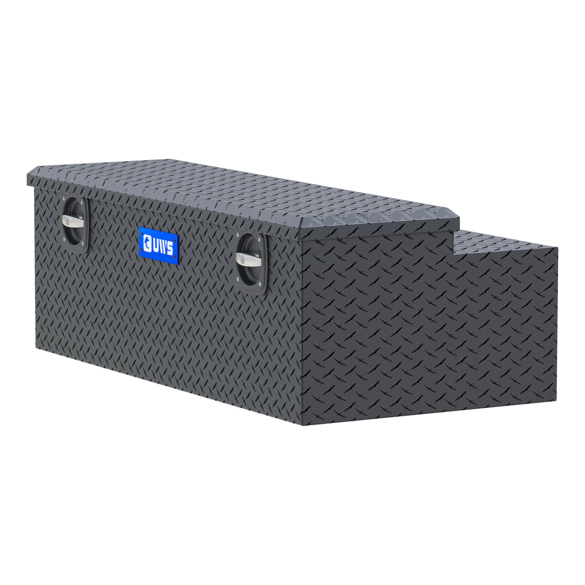 Matte Black Aluminum Secure Lock 48" Under Tonneau Chest Box