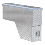 Bright Aluminum 48" Passenger-Side Wheel Well Tool Box