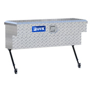 Bright Aluminum 36" Truck Side Tool Box with Space-Saving Legs