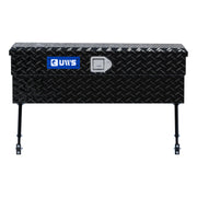 Gloss Black Aluminum 36" Truck Side Tool Box with Space-Saving Legs