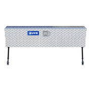 Bright Aluminum 48" Truck Side Tool Box with Space-Saving Legs