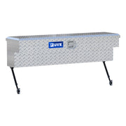 Bright Aluminum 48" Truck Side Tool Box with Space-Saving Legs