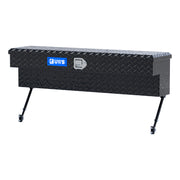 Gloss Black Aluminum 48" Truck Side Tool Box with Space-Saving Legs