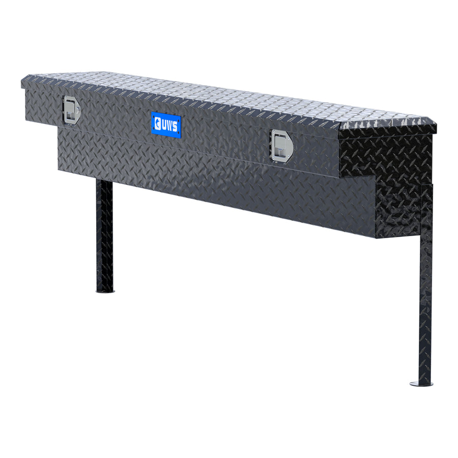Gloss Black Aluminum 72" Truck Side Tool Box