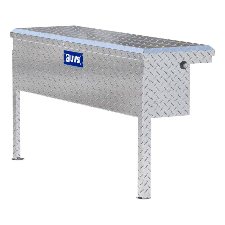 Bright Aluminum 48" Truck Side Tool Box with Low Profile