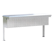 Bright Aluminum 48" Truck Side Tool Box with Low Profile