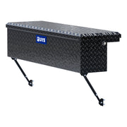Gloss Black Aluminum 48" Truck Side Tool Box with Low Profile, Space-Saving Legs