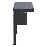 Matte Black Aluminum 48" Truck Side Tool Box with Low Profile