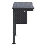 Matte Black Aluminum 36" Truck Side Tool Box with Low Profile