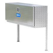 Bright Aluminum 48" Single-Door Topside Truck Tool Box