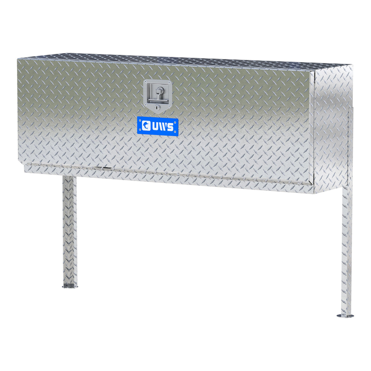 Bright Aluminum 48" Single-Door Topside Truck Tool Box