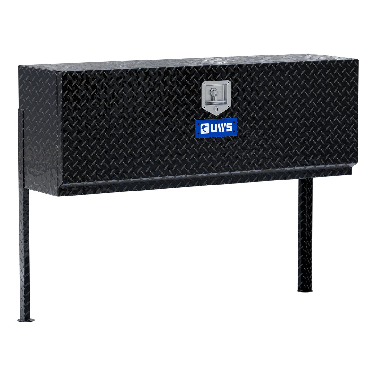 Gloss Black Aluminum 48" Single-Door Topside Truck Tool Box