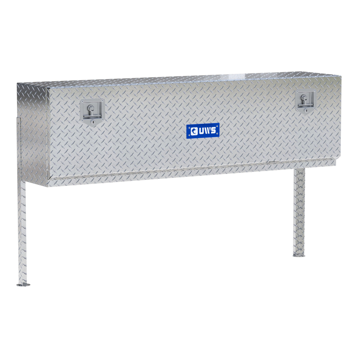 Bright Aluminum 60" Single-Door Topside Truck Tool Box
