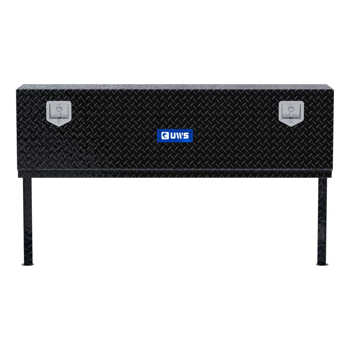 Gloss Black Aluminum 60" Single-Door Topside Truck Tool Box