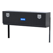 Gloss Black Aluminum 60" Single-Door Topside Truck Tool Box