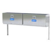 Bright Aluminum 72" Double-Door Topside Truck Tool Box