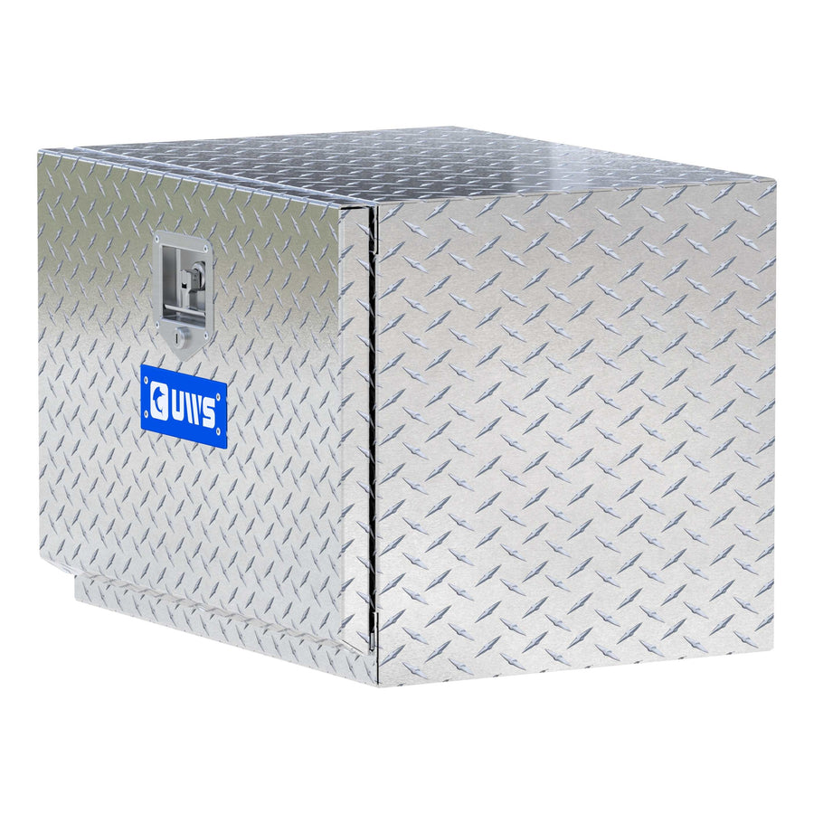 Bright Aluminum 24" Single-Door Underbody Tool Box