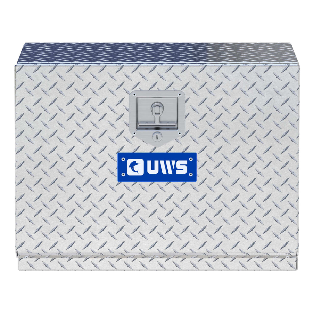 Bright Aluminum 24" Single-Door Underbody Tool Box
