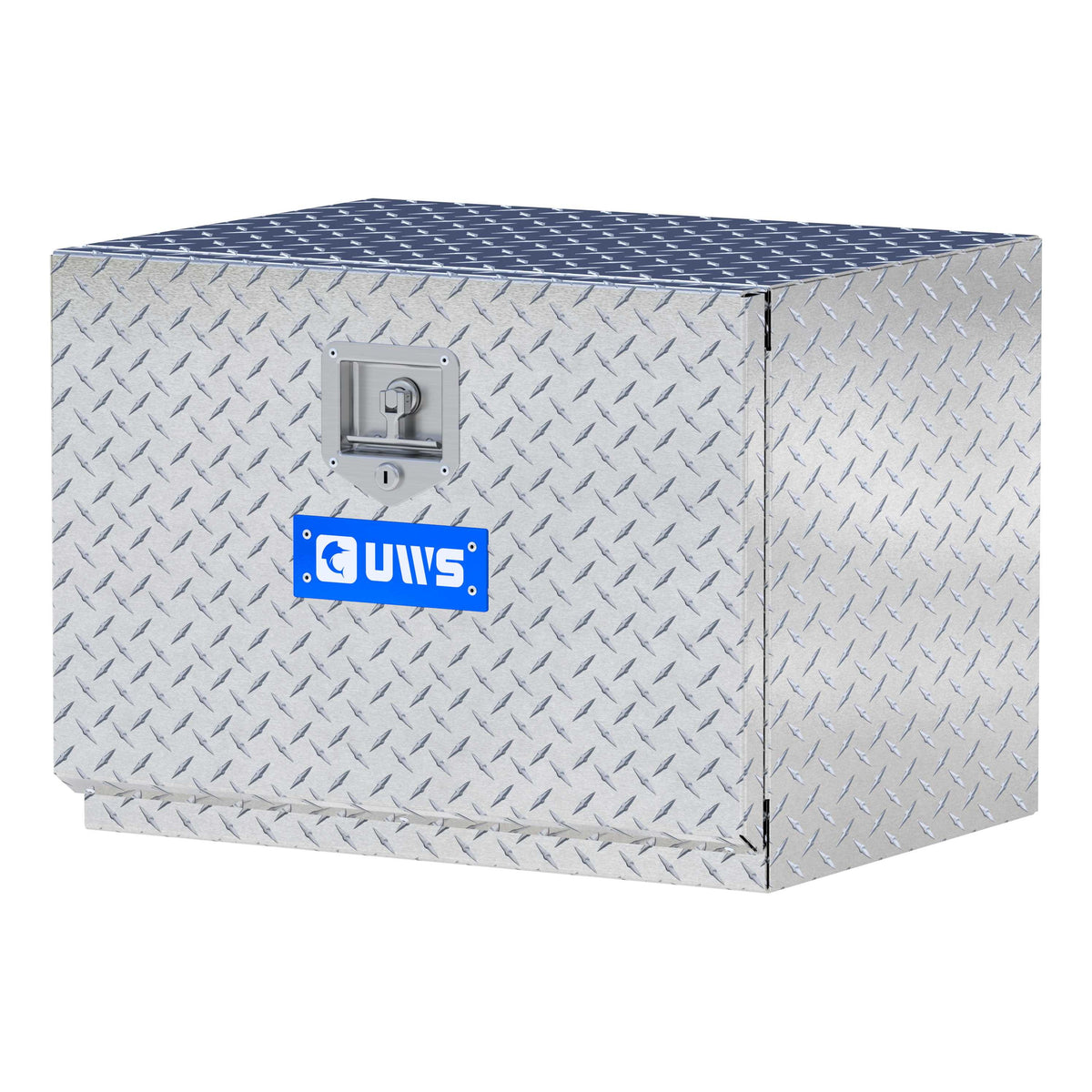 Bright Aluminum 24" Single-Door Underbody Tool Box