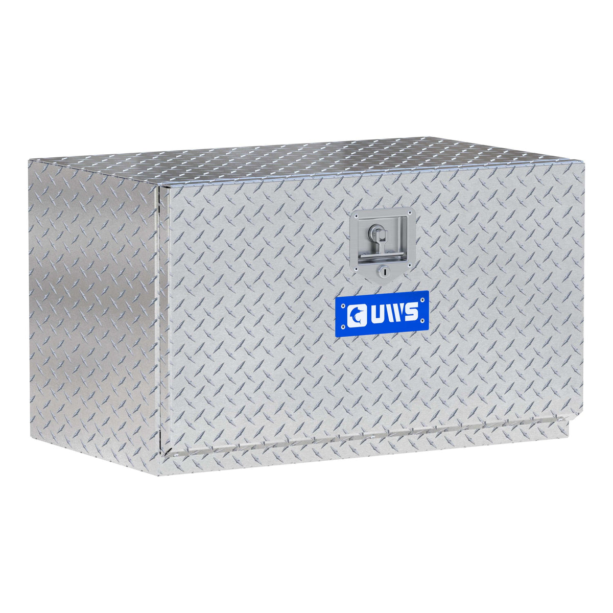Bright Aluminum 30" Single-Door Underbody Tool Box