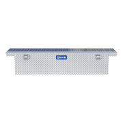 Bright Aluminum 69" Crossover Truck Tool Box, Low Profile