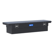 Matte Black Aluminum 69" Secure Lock Tool Box with Low Profile