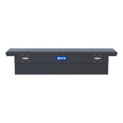 Matte Black Aluminum 69" Secure Lock Tool Box with Low Profile