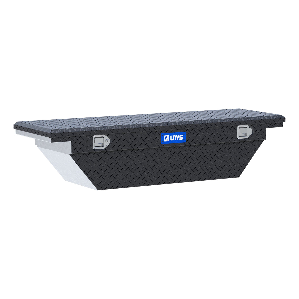 Matte Black Aluminum 63" Angled Crossover Box with Low Profile