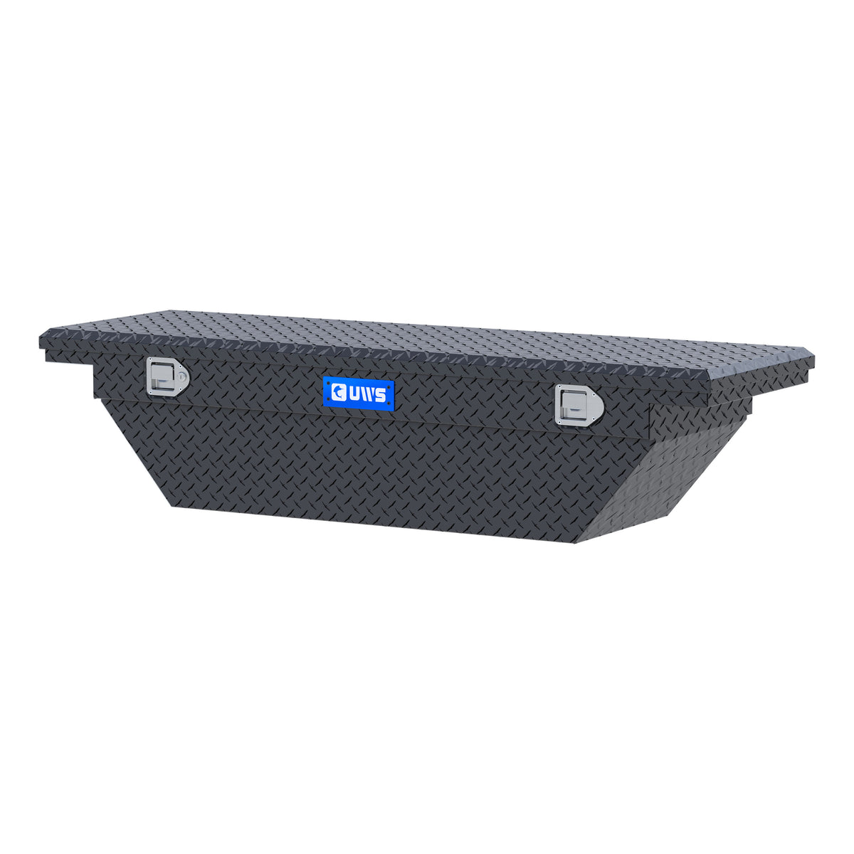 Matte Black Aluminum 63" Angled Crossover Box with Low Profile