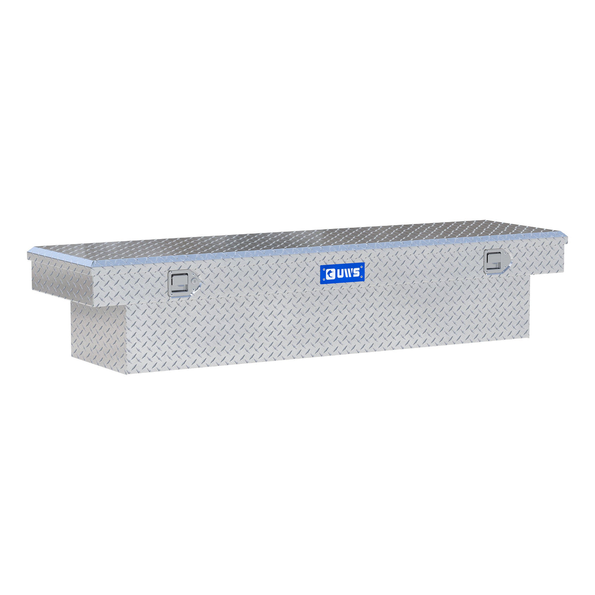 Bright Aluminum 72" Crossover Truck Tool Box
