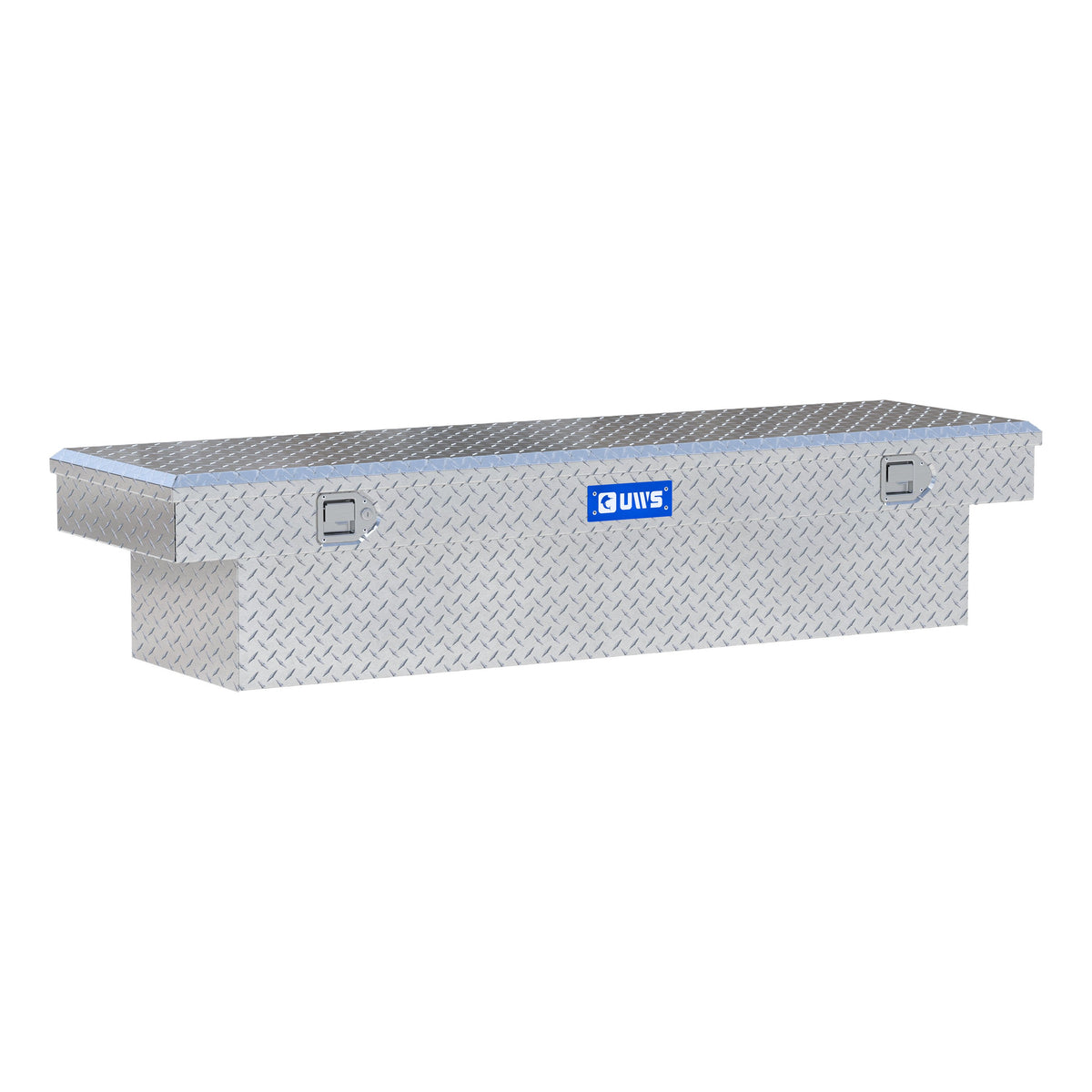 Bright Aluminum 69" Crossover Truck Tool Box