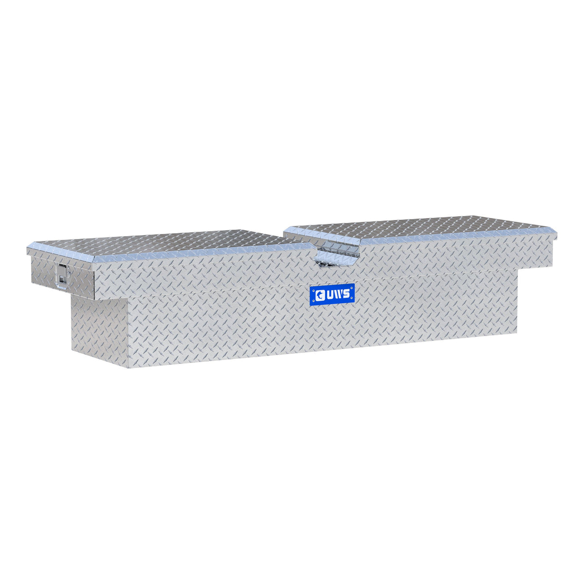 Bright Aluminum 69" Gull Wing Crossover Truck Tool Box
