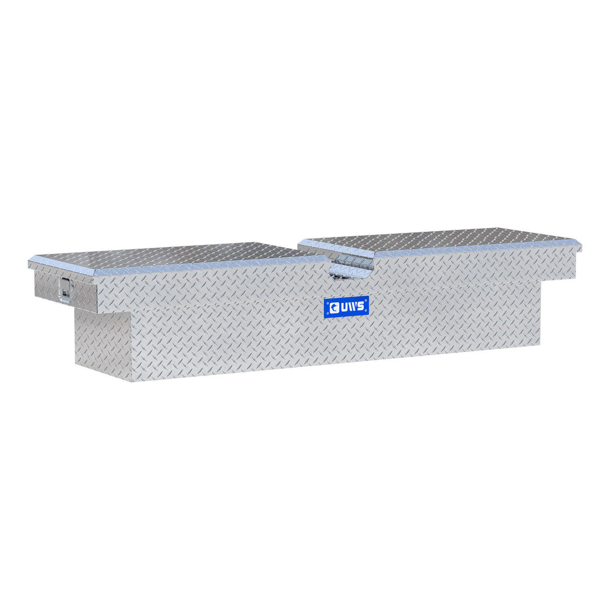 Bright Aluminum 72" Gull Wing Crossover Truck Tool Box