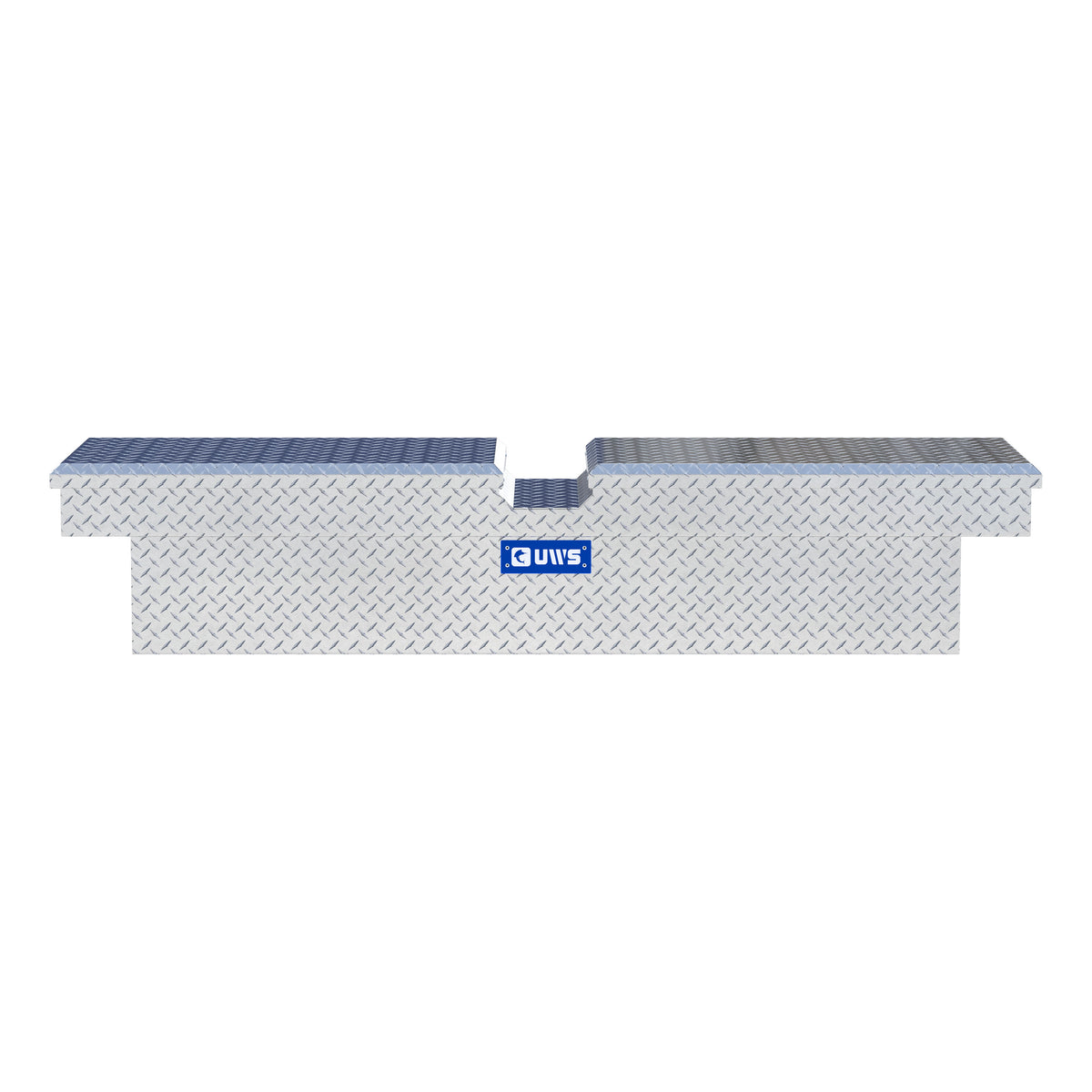 Bright Aluminum 72" Gull Wing Crossover Truck Tool Box