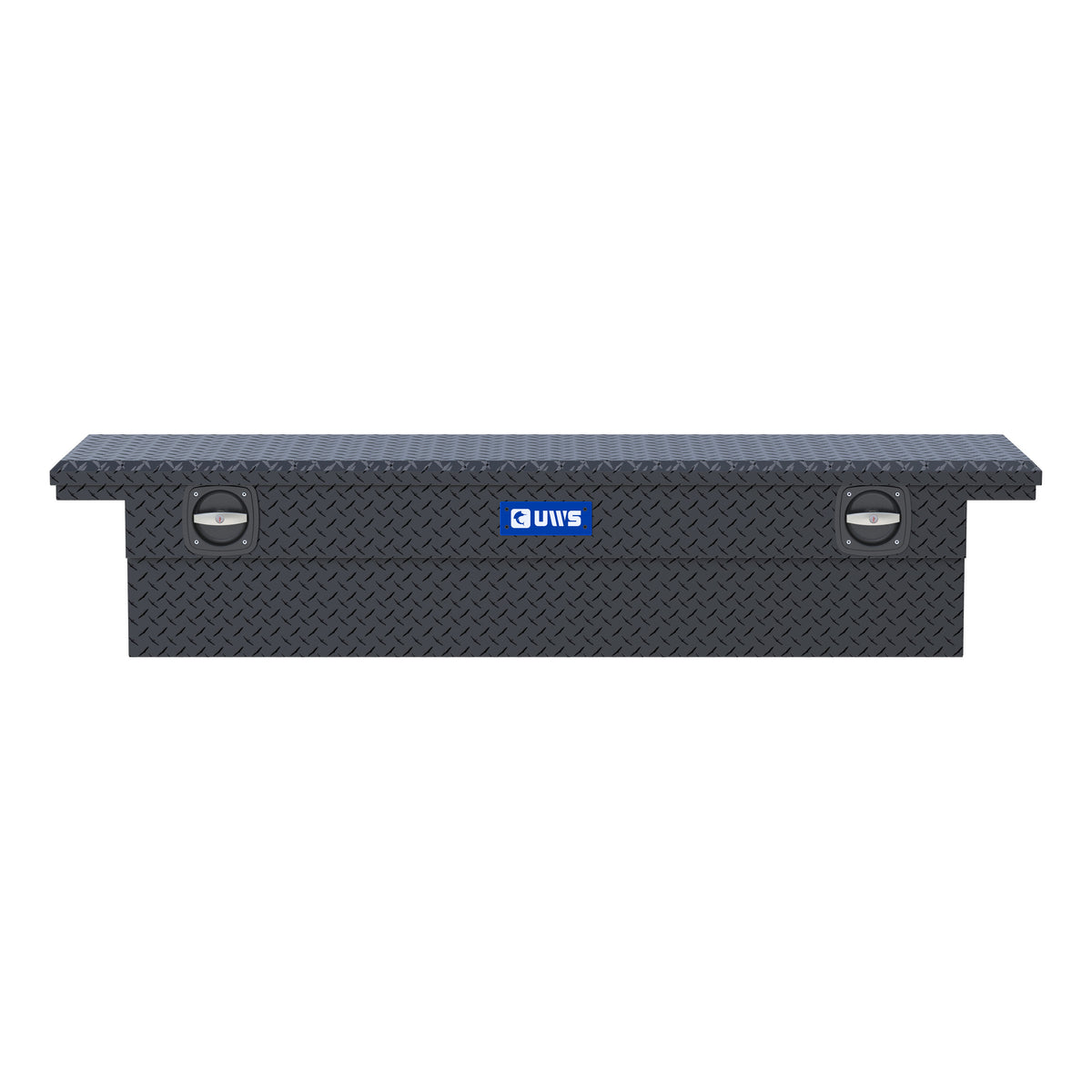 Matte Black Aluminum 72" Secure Lock Tool Box with Low Profile