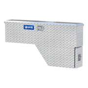 Bright Aluminum 48" Driver-Side Wheel Well Tool Box