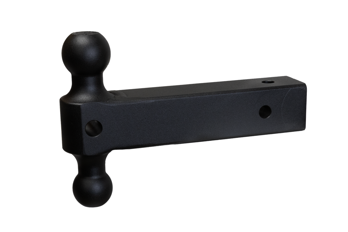 GEN-Y Hitch 2.5" Shank 21K Extended Dual-Ball Mount 12" length