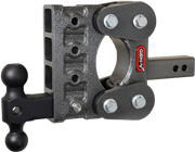 GEN-Y Hitch The BOSS TORSION-FLEX 2" Shank 5" Drop 1.1K TW 10K Hitch & GH-031 Dual-Ball
