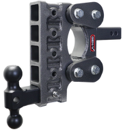 GEN-Y Hitch The BOSS TORSION-FLEX 2" Shank 7.5" Drop 1.1K TW 10K Hitch & GH-031 Dual-Ball
